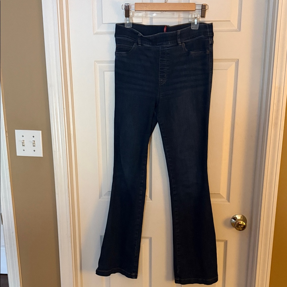 SPANX Dark Indigo Flare Jeans